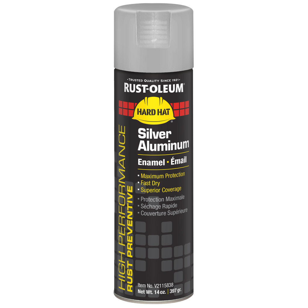 Rust-Oleum High Performance Enamel Spray, Silver Aluminum