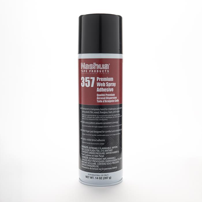Nashua 357 Premium Web Spray Adhesive, 14oz