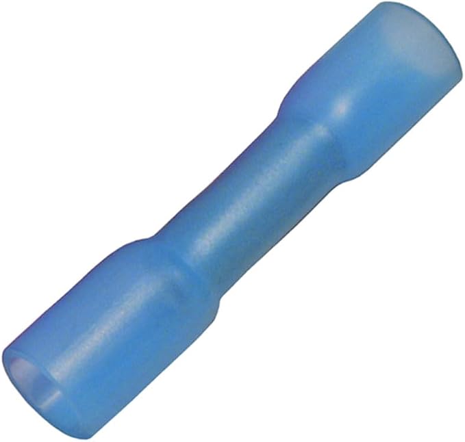 Crimp & Heat Shrink Polyolefin Butt Connector - 16-14 AWG