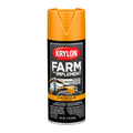 Krylon High Gloss Enamel Spray Paint, New Equipment Yellow, 12oz