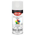 Krylon COLORMAXX White Primer Spray Paint, Indoor/Outdoor, 12oz
