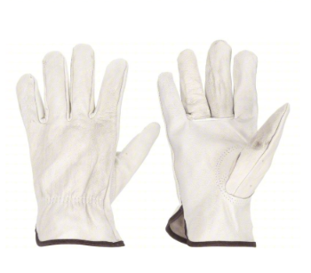 Pyramex Premium Grain Goatskin Driver Gloves with ANSI A6 Cut Protection – Keystone Thumb (Size XL)