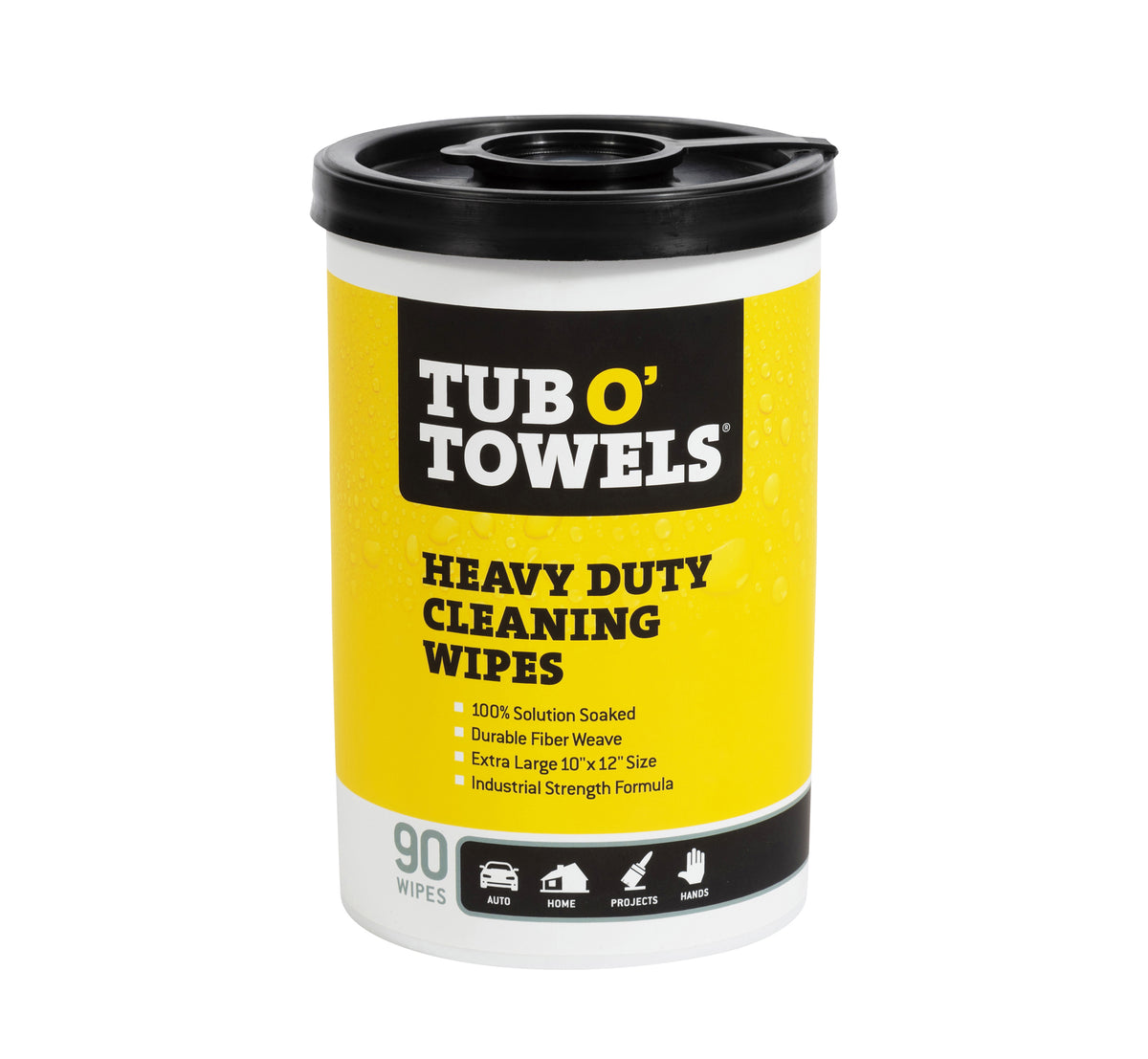 Tub O Towels Heavy Duty Wipes, 90 count