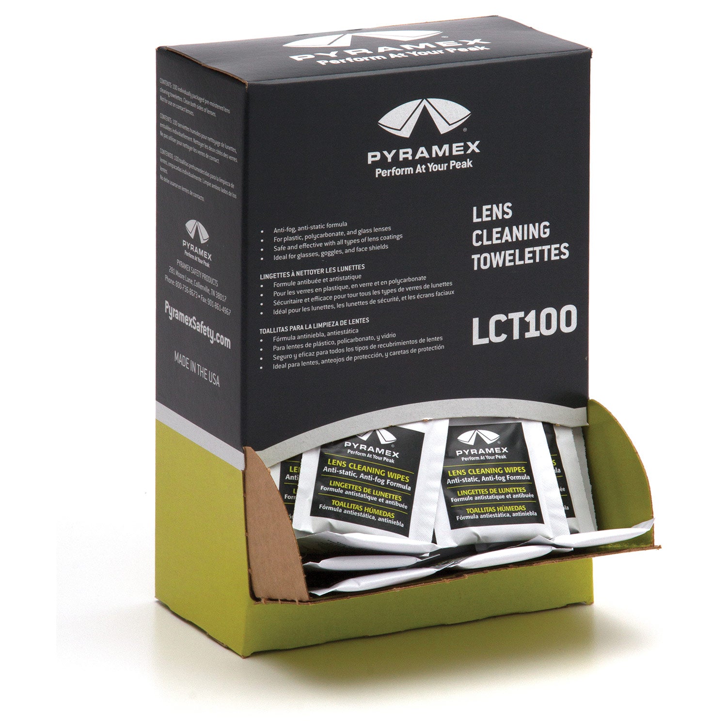 Protective Industrial Products - Lens Cleaning Towelettes