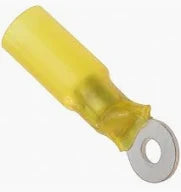 12-10 AWG Stud Ring Crimp Heat Shrink