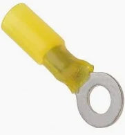 12-10 AWG Yellow Heat Shrink 1/4 Ring