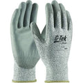 PIP G-Tek PolyKor 13-Gauge Seamless Knit Work Gloves with Polyurethane Palm Coating – ANSI A4 Cut Protection