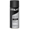 TILI-T General Purpose Enamel Spray Paint (10 oz. Aerosol Can, Flat Black)