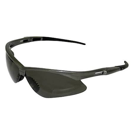 KleenGuard™ V30 Nemesis™ Safety Glasses (22475), with Anti-Fog Coating, Smoke Lenses, Black Frame