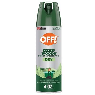 OFF!® Deep Woods® Insect Repellent, 4 oz Aerosol