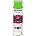 Rust-Oleum Industrial Choice Inverted Marking Paint, Fluorescent Green