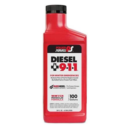 Power Service Diesel 911 Winter Rescue Fuel Treatment 26oz