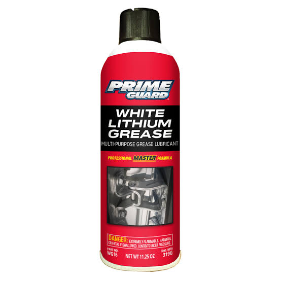 PRIME GUARD Heavy-Duty White Lithium Grease Spray (11.25 oz. Aerosol Can)