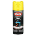 Krylon Specialty OSHA Safety Colors Spray Paint, Safety Yellow, 12oz