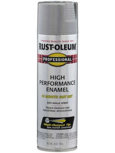 Rust-Oleum® High Performance V2100 System Rust Preventive Enamel Spray Paint (15 oz. Aerosol Can, Bright Galvanized / Gloss Finish)
