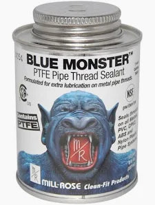 Blue Monster® Industrial PTFE Pipe Thread Sealant (4 fl. oz. Can)
